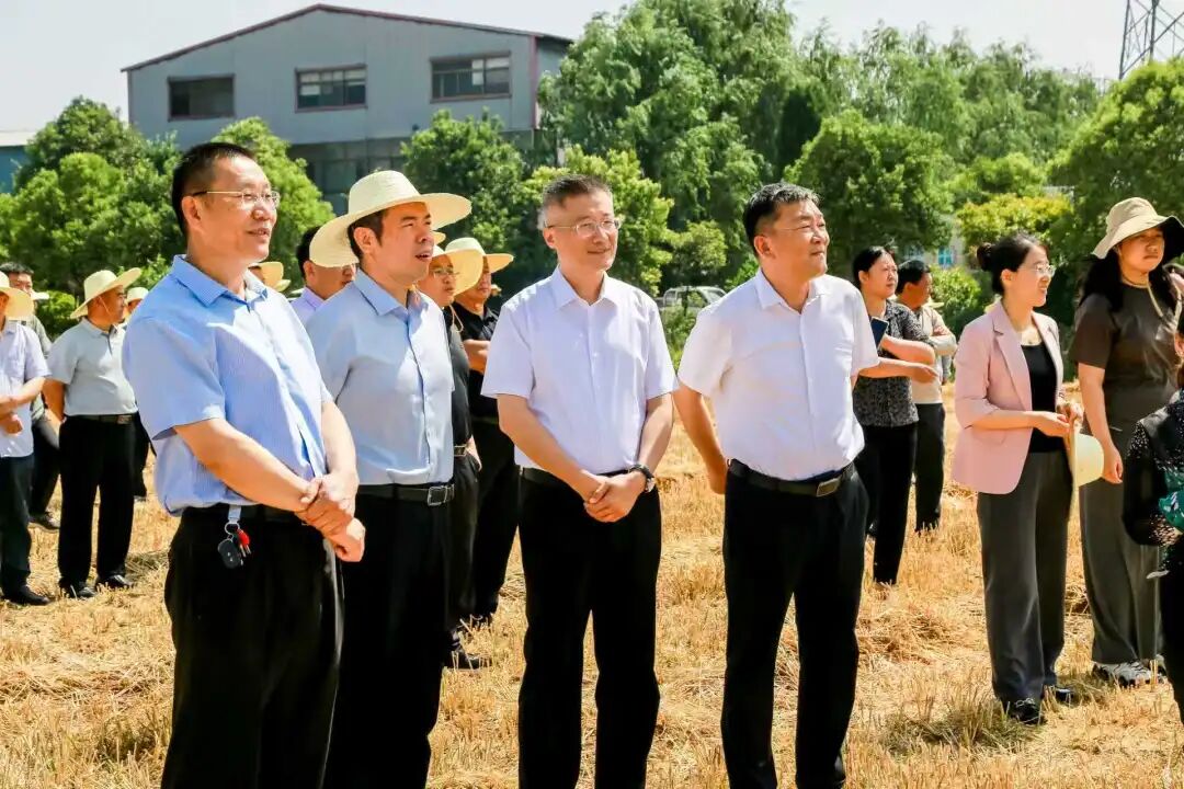 枣庄市小麦低损收获和玉米高质量播种演示观摩暨农用无人机技术推介活动成功举办_5.jpg